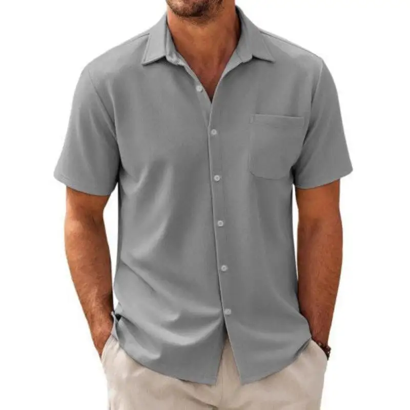 Cotton Relaxed Button Shirt