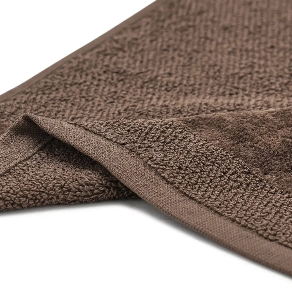 Brown Cotton Face Towel Set