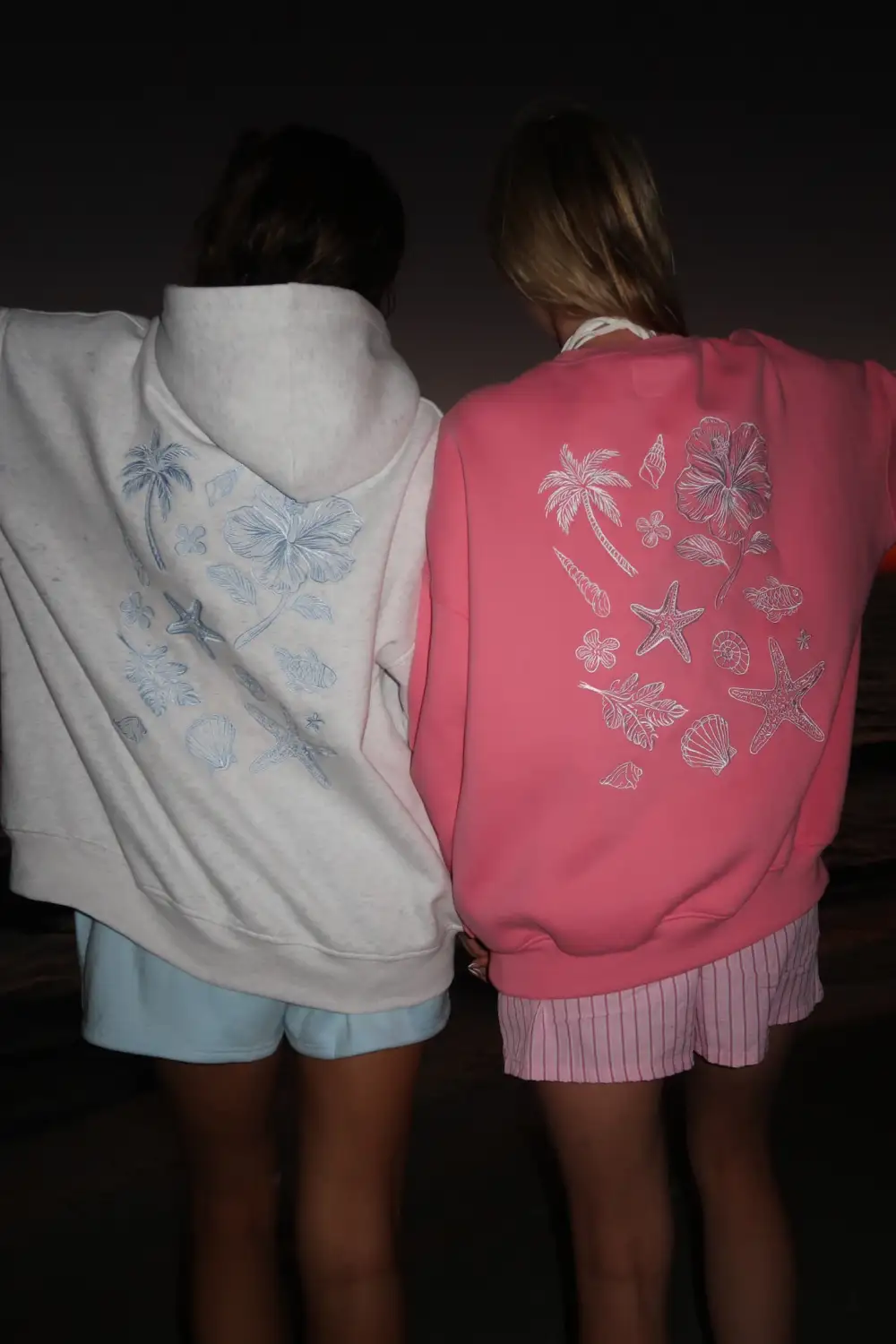 Tropical Embroider Hoodie