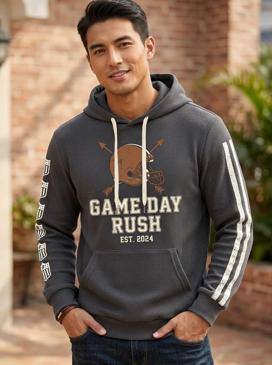Men's Football Game Day Rush Helmet Hoodie