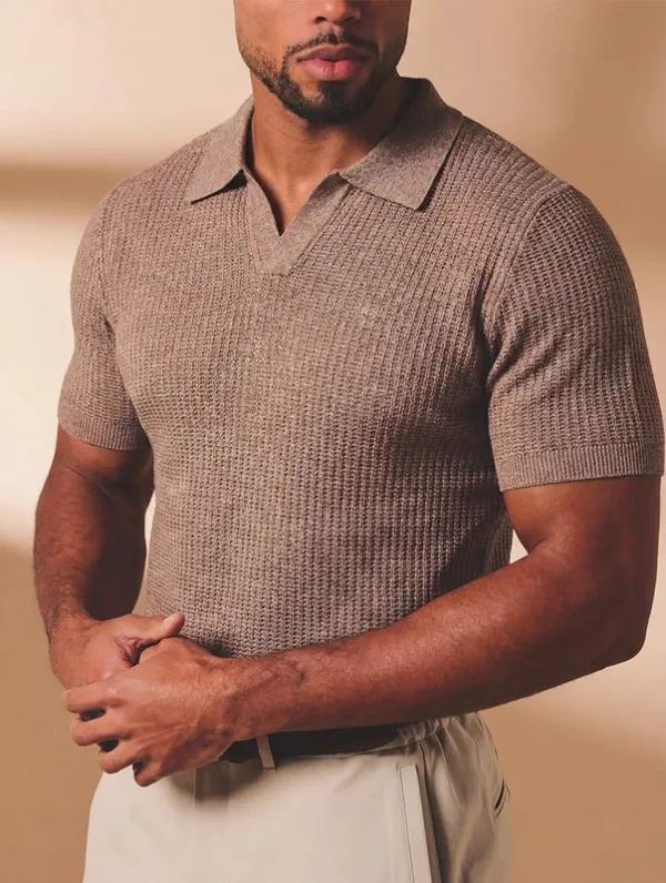 Brown Clean Fit Shirt Clean Cut
