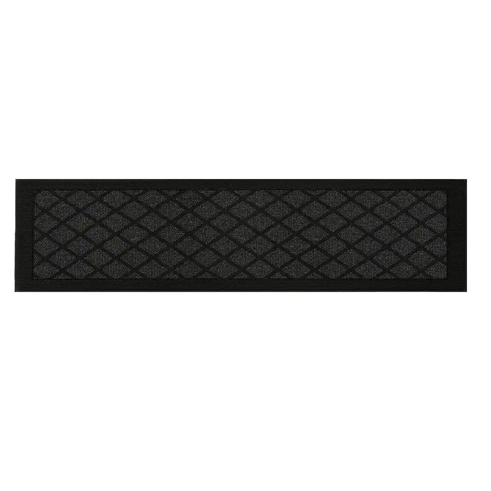 Diamond Pattern Door Runner Rug