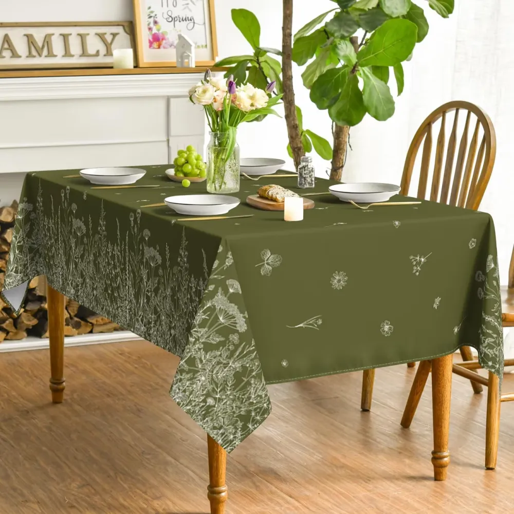 Wildflower Print Tablecloth