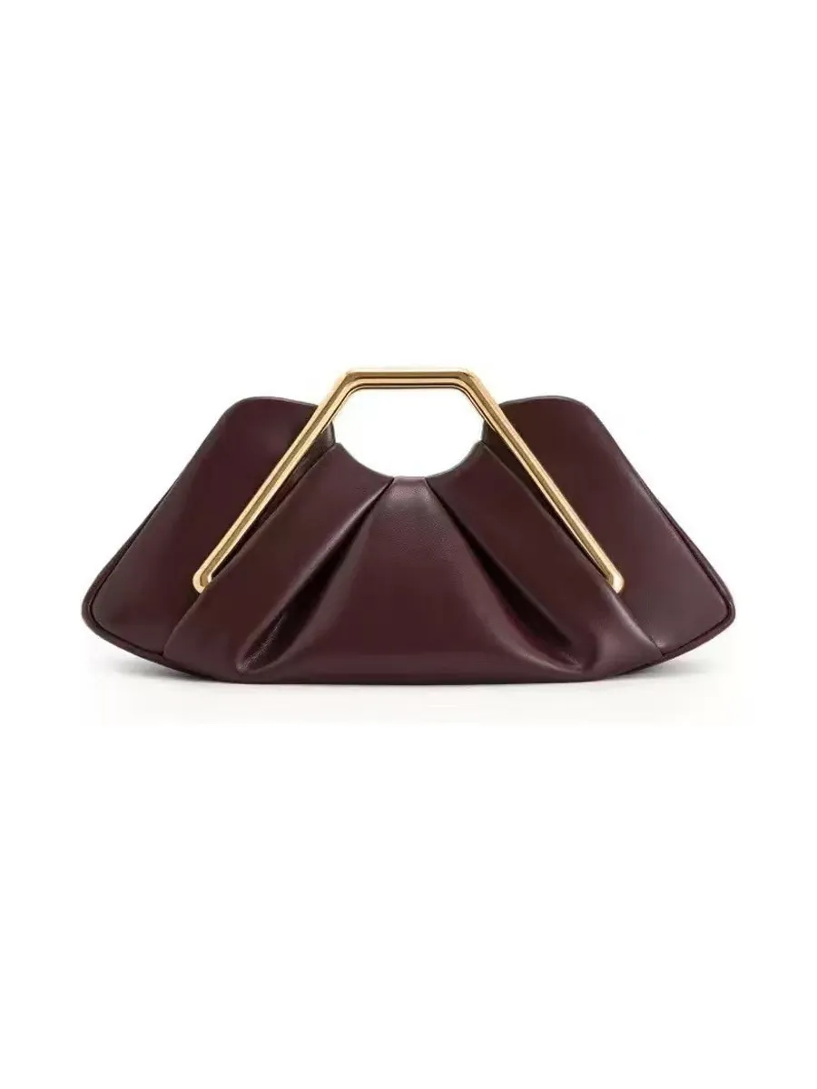 Brielle Unique Ruched Cloud Bag