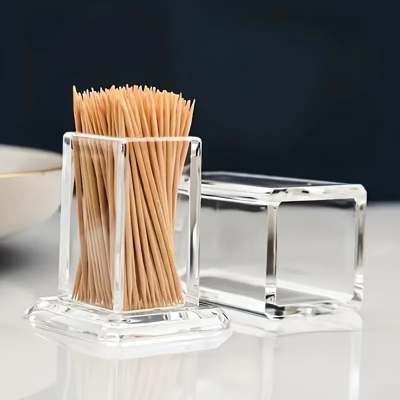 Clear Acrylic Toothpick Holder