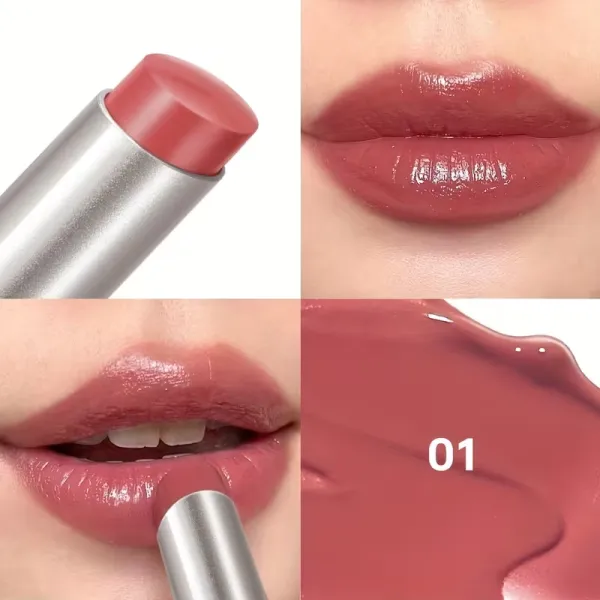 Long-Lasting Glossy Lipstick Stick