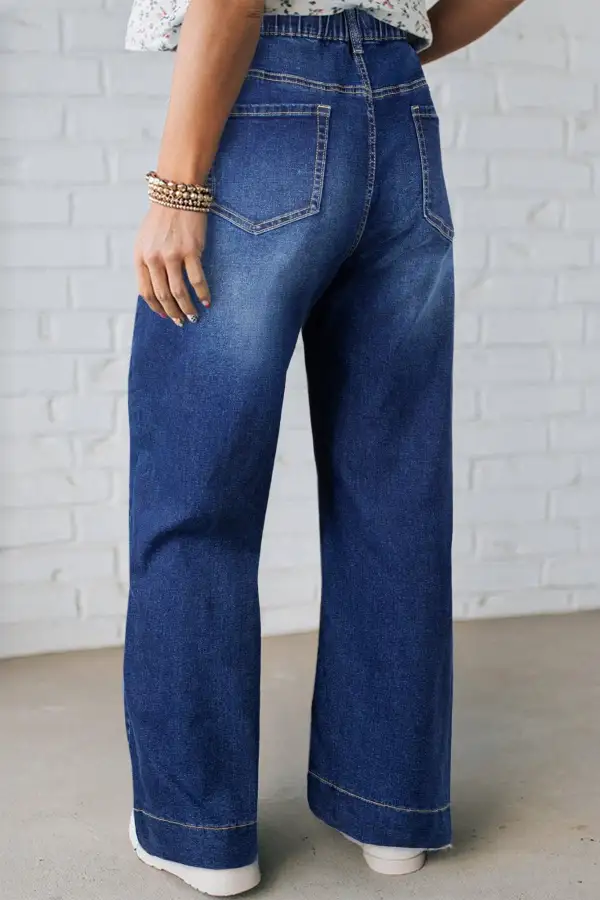 Layered Effortless Lace Jeans