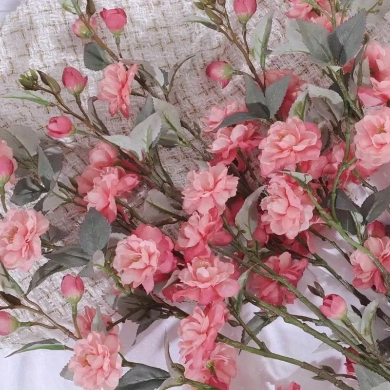 4 Pcs Pink Artificial Flower