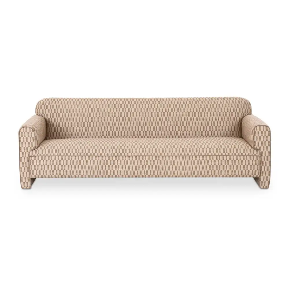 Soft-Edge Contemporary Sofa