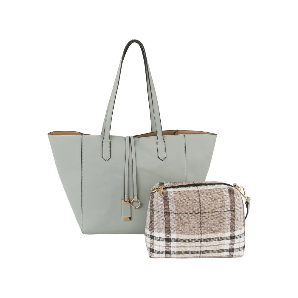Vacation Leather Pouch Set Tote Bag