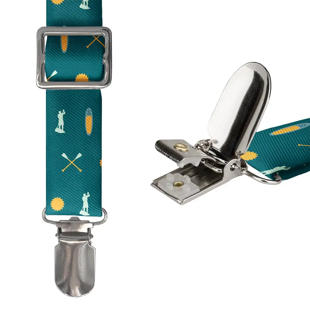 Paddleboarding Theme Suspenders