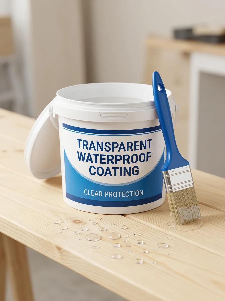 Clear Waterproof Coating for Protective Finishing
