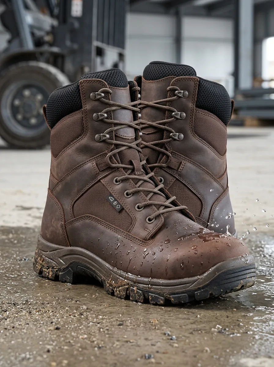 Comfort Construction Casual Look Men' Waterproof Work Boots