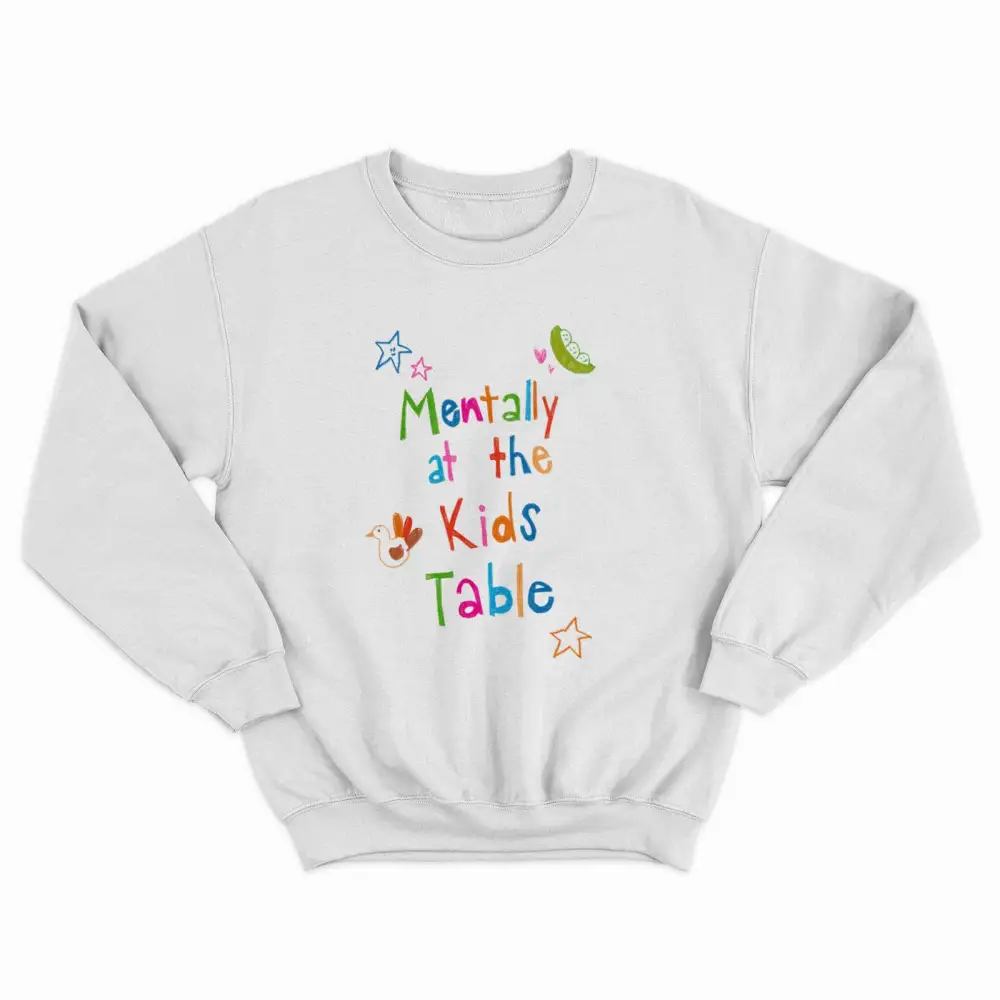 Kids Table Fleece Crewneck