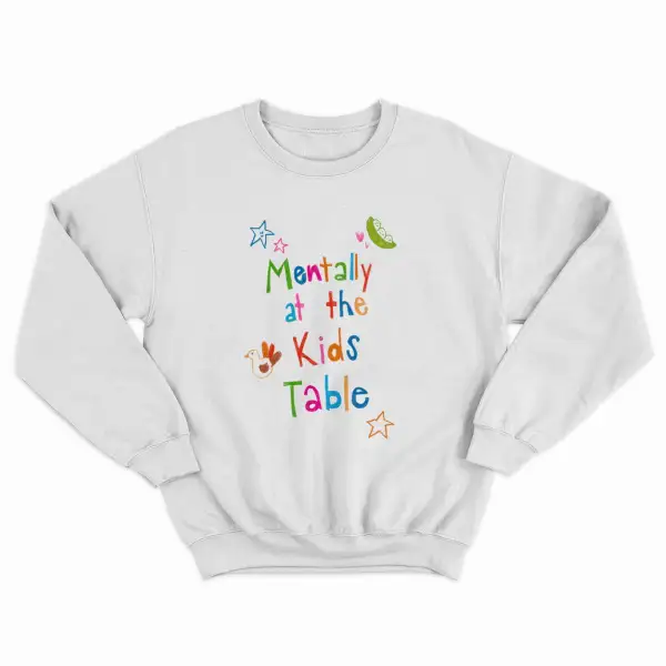 Kids Table Fleece Crewneck