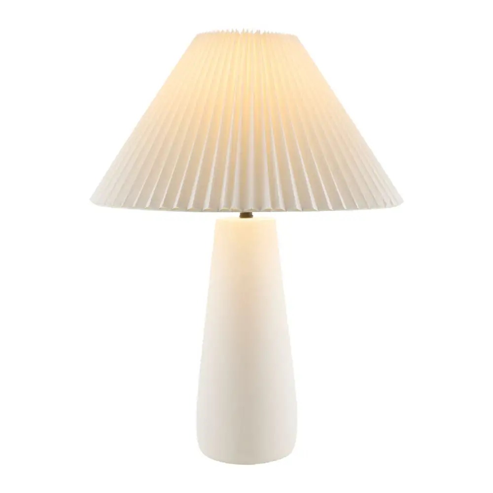 Pleated Cotton Table Lamp