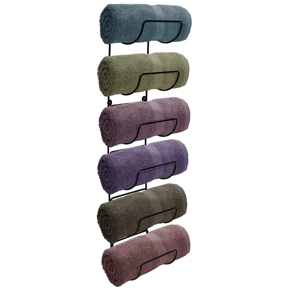 Wall Mount Towel Holder Tier