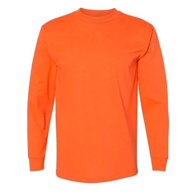 Unisex Comfort Long-Sleeve Tall Cotton-Blend T-Shirt