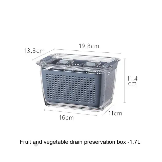 Adjustable Stackable Drawer Kitchen Storage Organizer