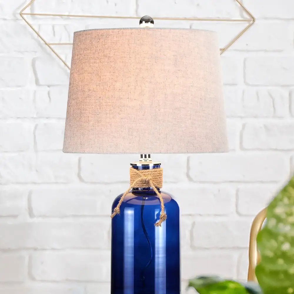 Glass Bottle LED Table Lamp