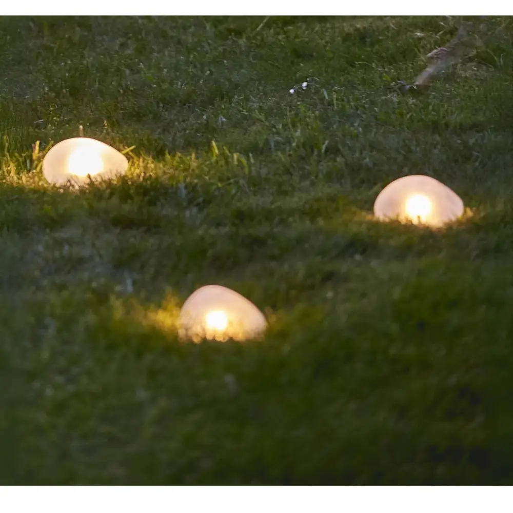 LED Solar Garden Rock Light