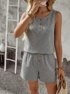Relaxed Relaxed Everyday Top and Shorts Matching Set