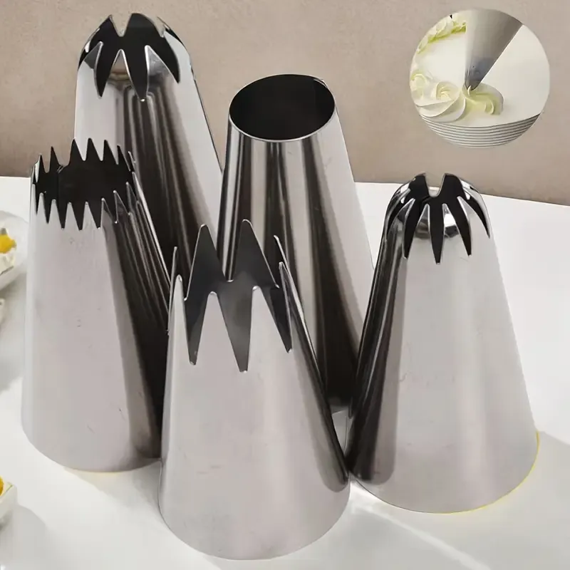 5pcs Piping Tips Set Cake Making Tools
