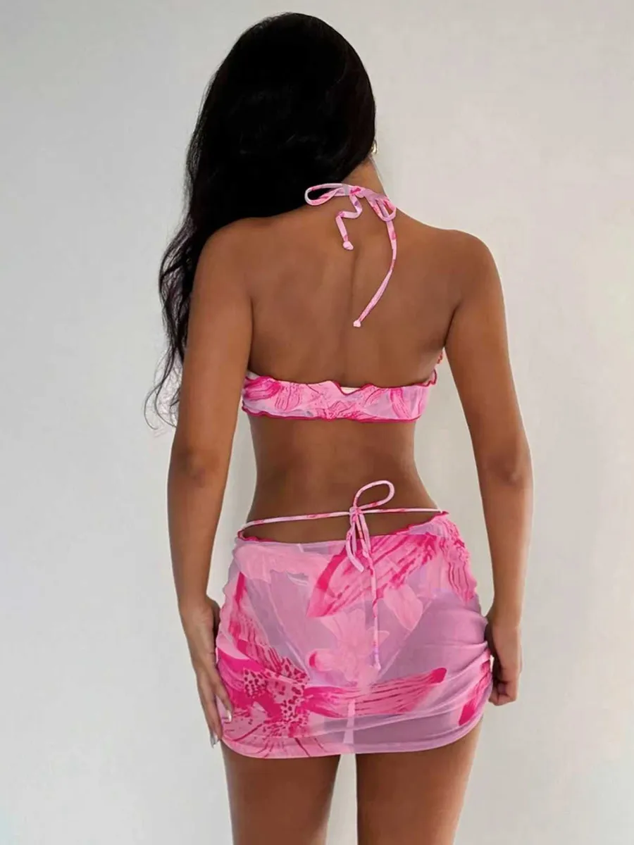 Rosalinda Printed Three Piece Set