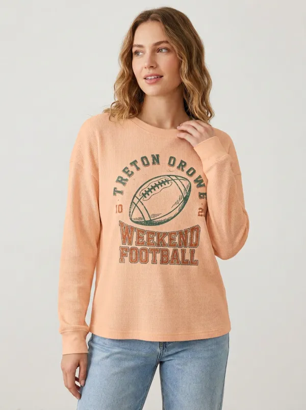 Football Graphic Casual T-Shirt