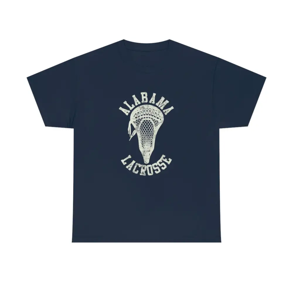 Alabama Lacrosse With Vintage Lacrosse Head Shirt