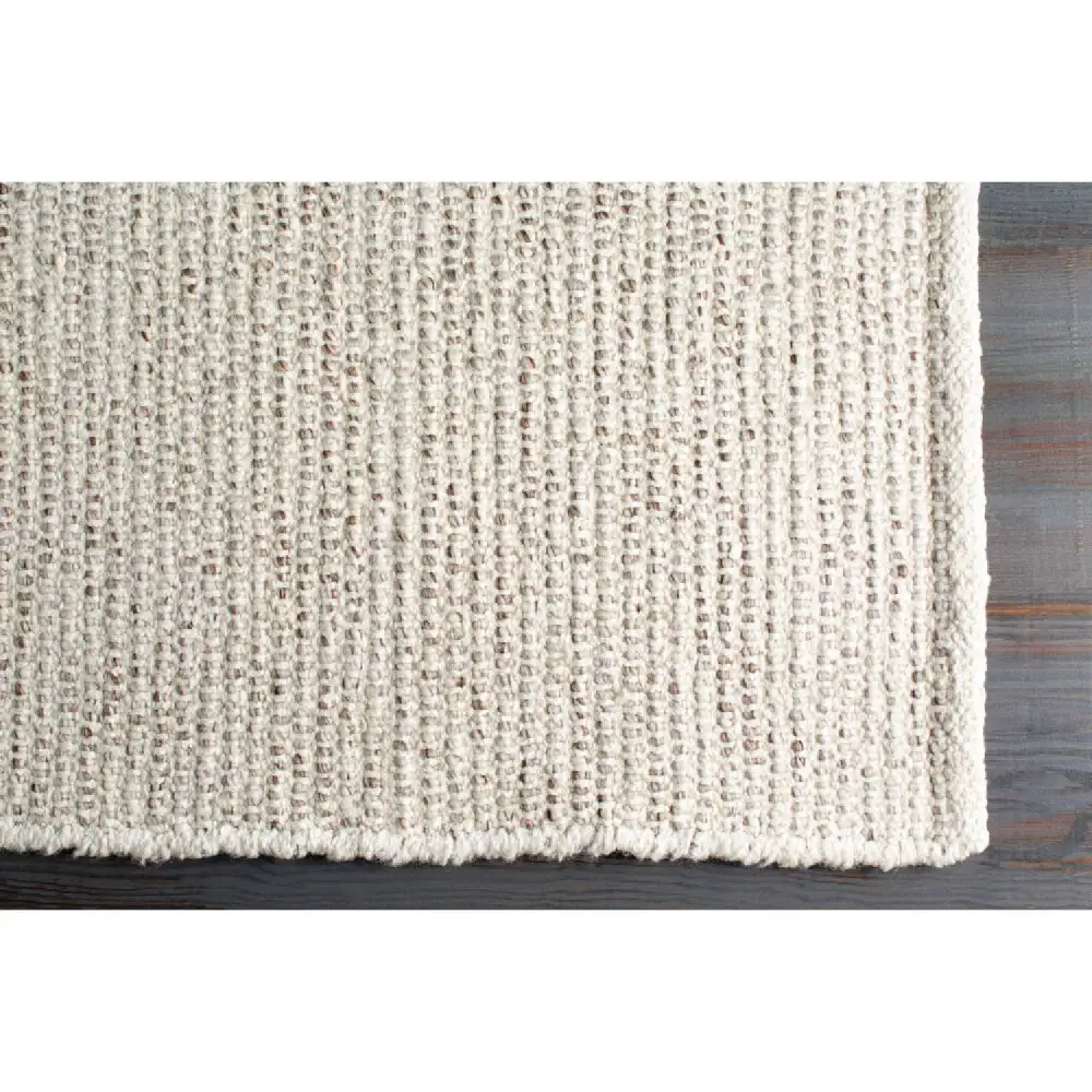 Hand-Woven Yarn Minimalist Carpet