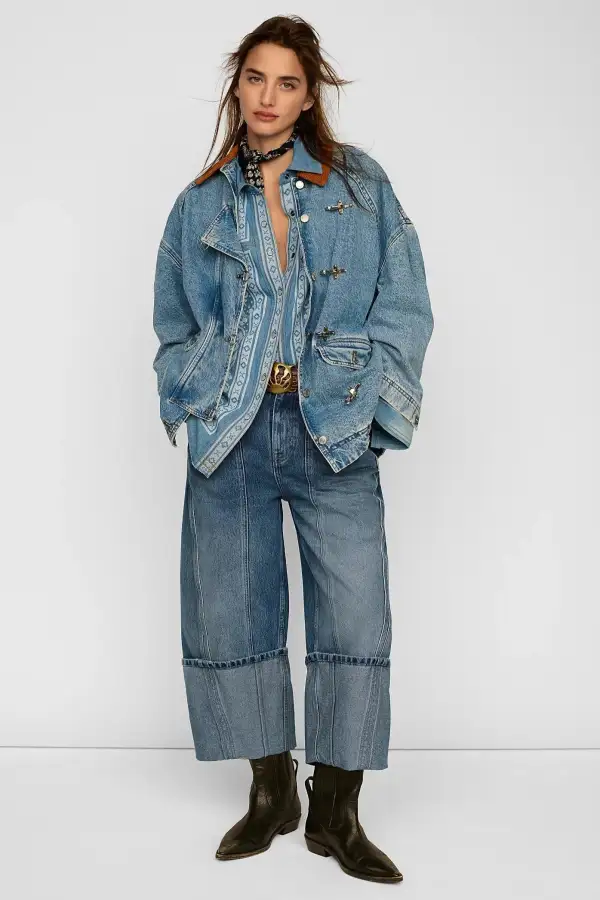 Olsen Cuffed Barrel Jean Daily Driver