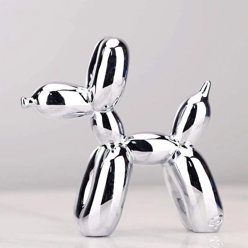 Resin Dog Accent Sculpture