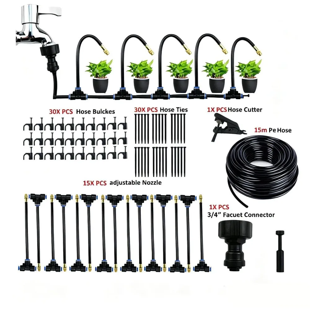 Adjustable Brass Drip Irrigation Kit
