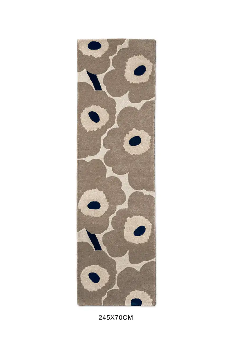 Wool Tufted Shag Runner Rug