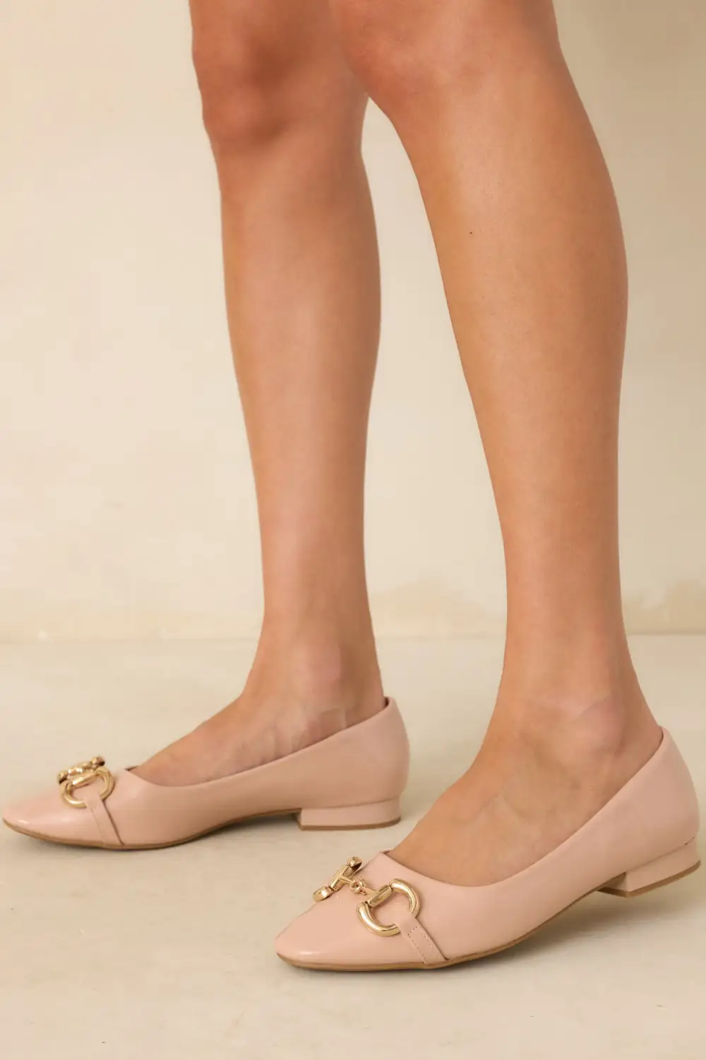 Pink Leather High Sandals