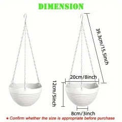 2 Pcs Hanging Garden Planter