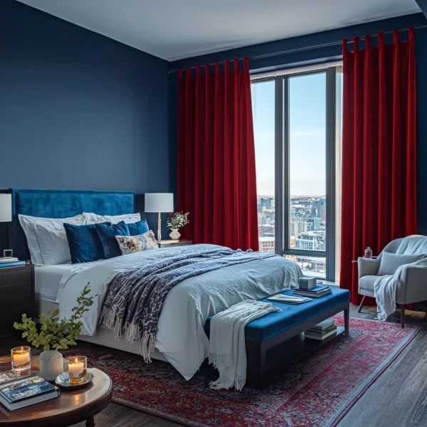 Velvet Tab Top Curtain Panel
