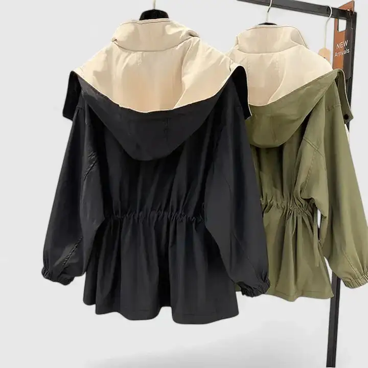 Water Resistant Zip Front Jacket