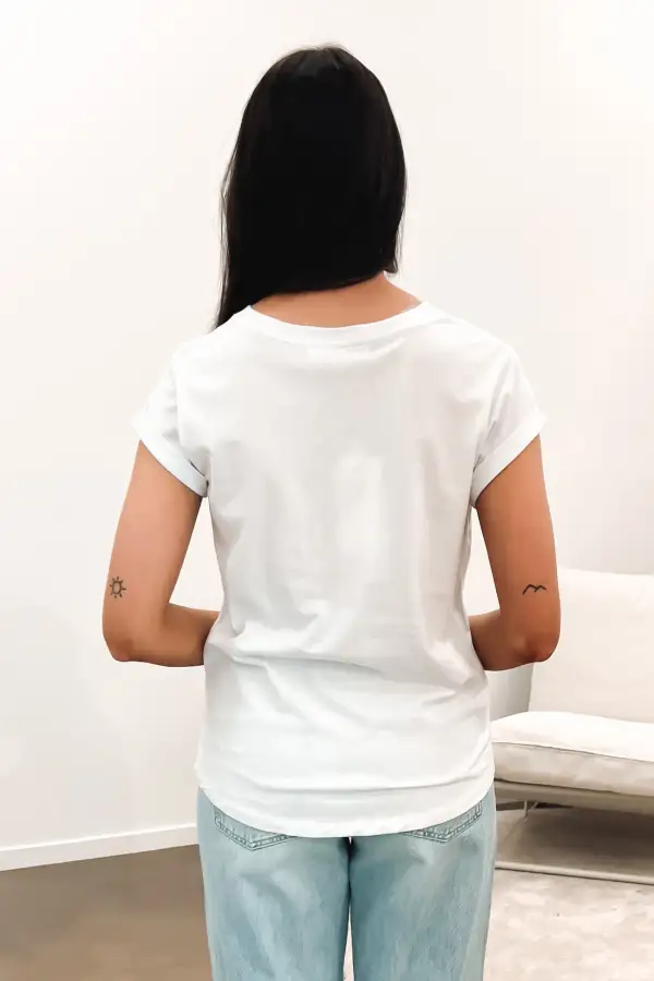 Short Sleeve Easygoing Essential Casual Tee