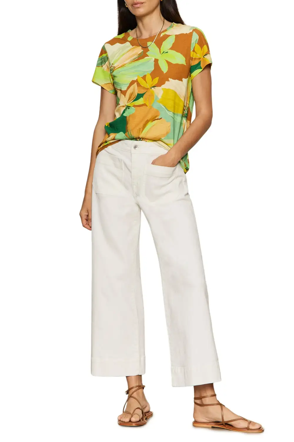 Floral Oversized Relaxed Tee