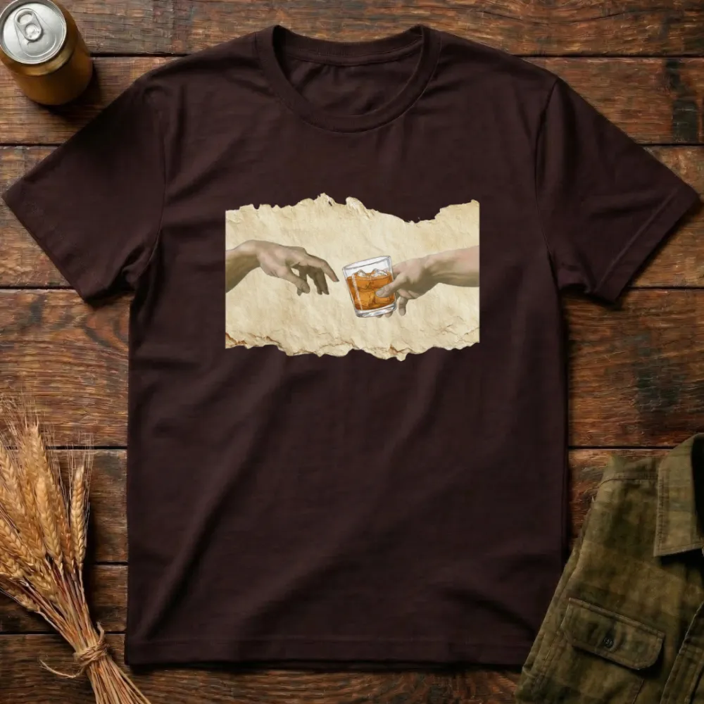 The Last Pour Graphic Cotton T-Shirt