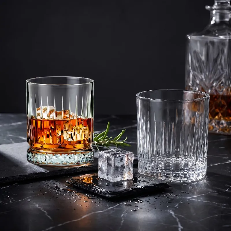 Crystal Double Old-fashioned Glasses