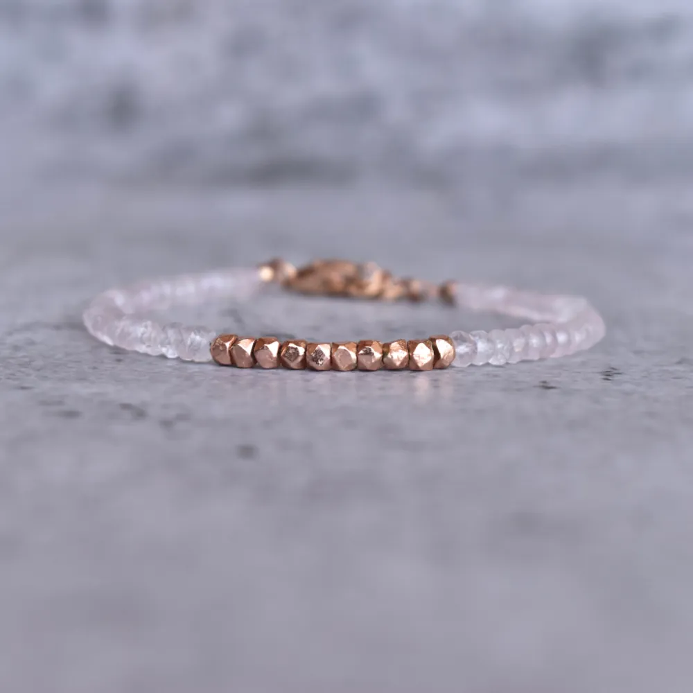 Artful Love Accent Quartz Bracelet