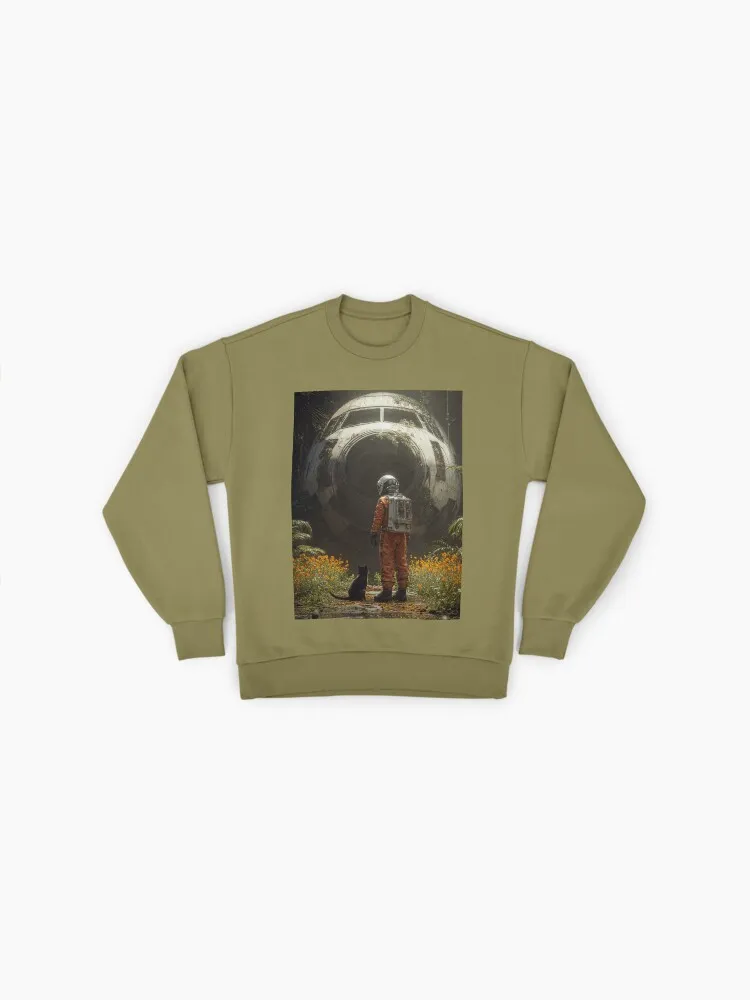 Sci-Fi Space Mission Art Sweatshirt