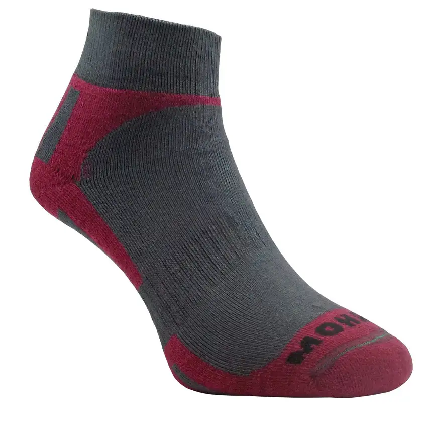 Cushioned Mohair Ankle Sport Socks