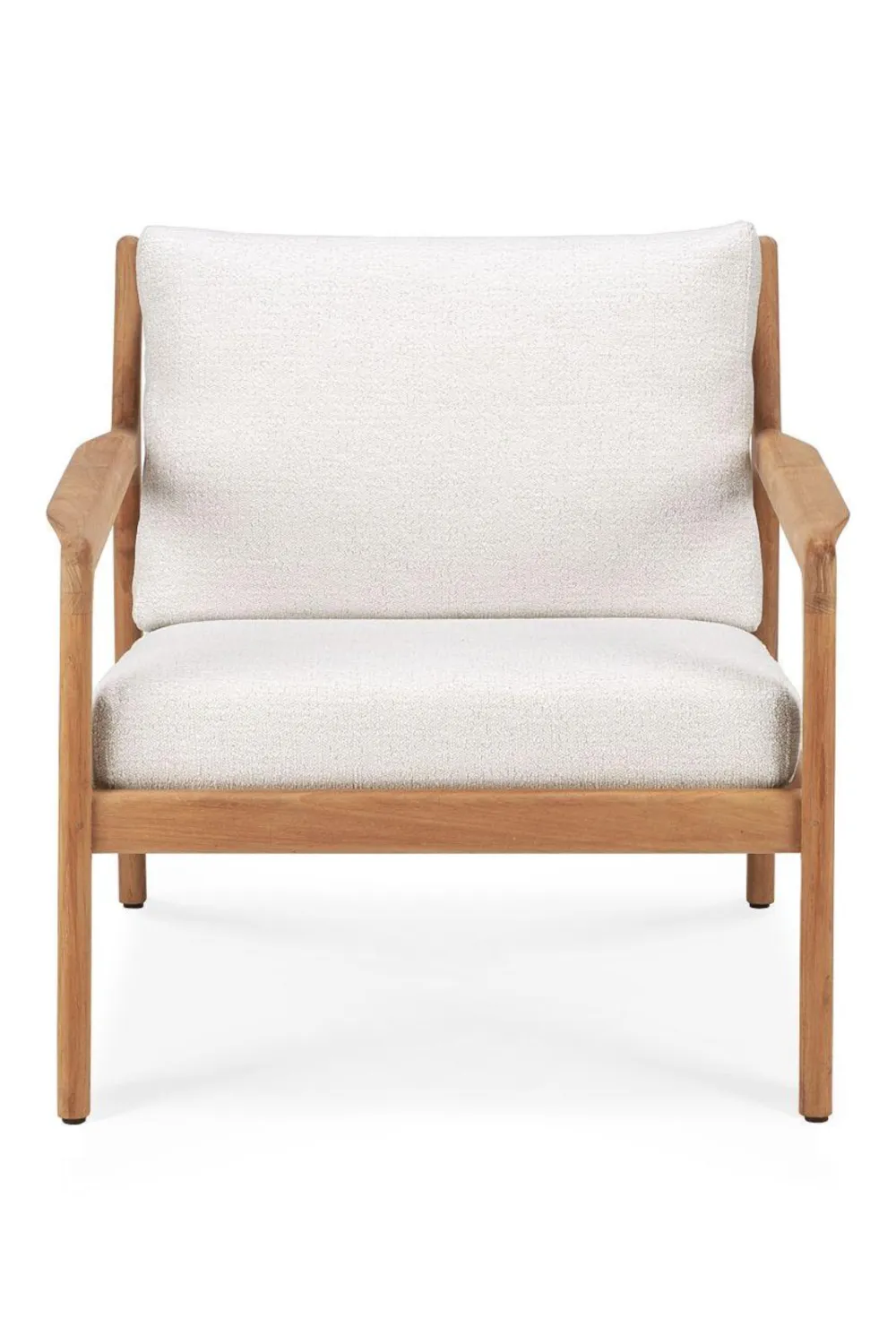 Teak Framed Outdoor Lounge Chair