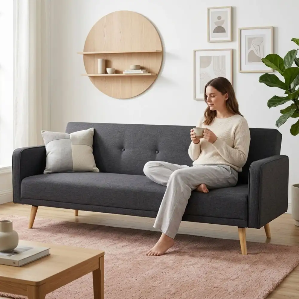 Contemporary Convertible Sofa Bed