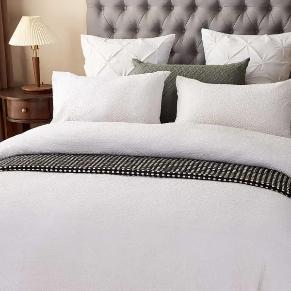 Seersucker Cotton Quilt Cover Set