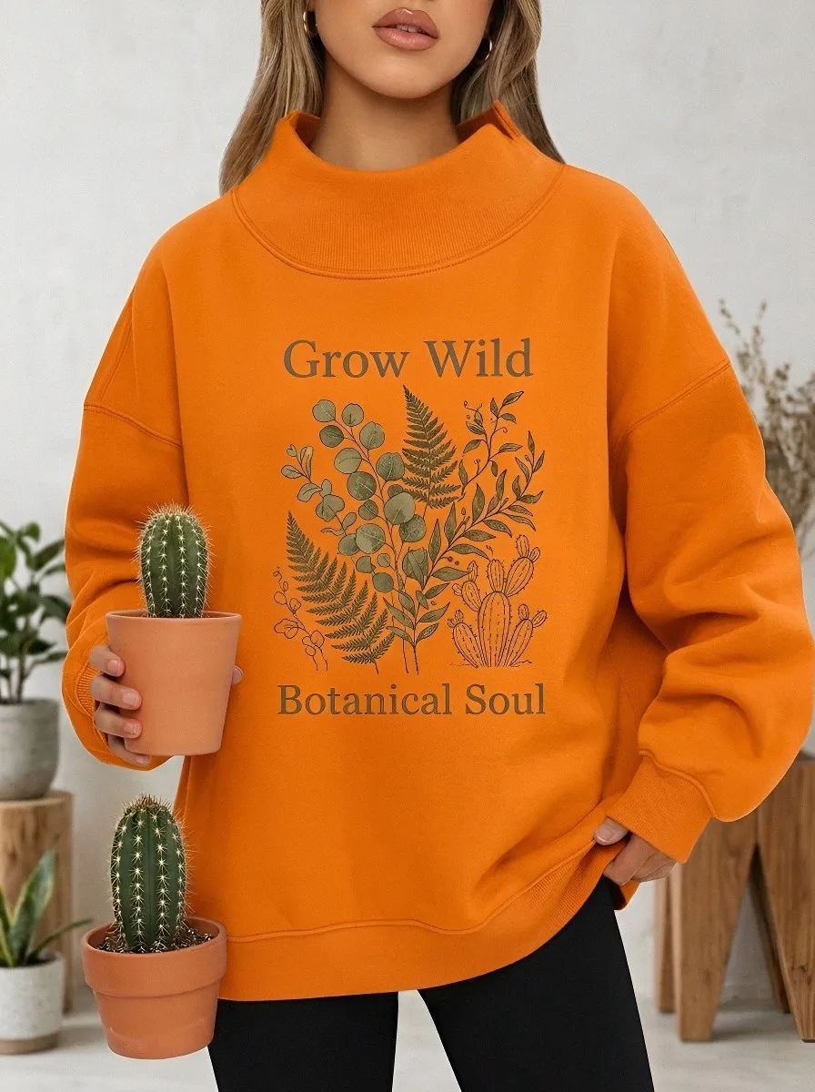 Botanical Plant Lover Sweatshirt